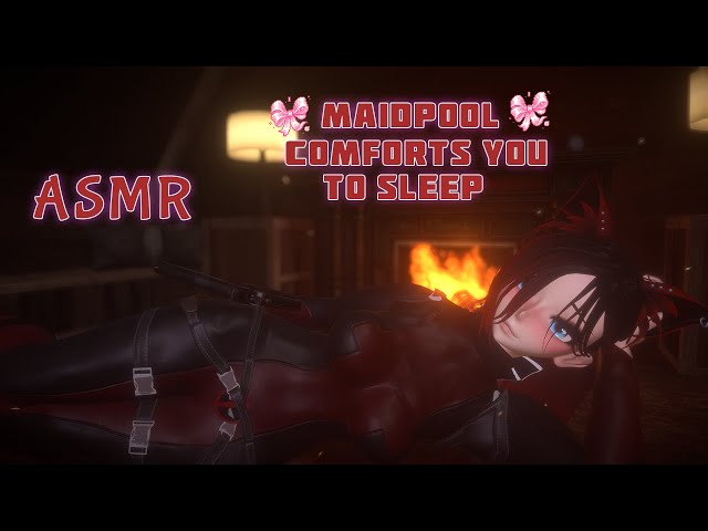 [ ASMR ] ❤️ Maidpool Comforts You To Sleep 🩷