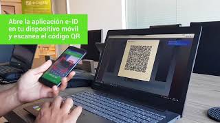 e-Gestión ¿Cómo firmar con e-ID? (código QR) screenshot 2