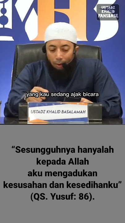 Mengeluh Hanya Kepada Allah #khb #shorts