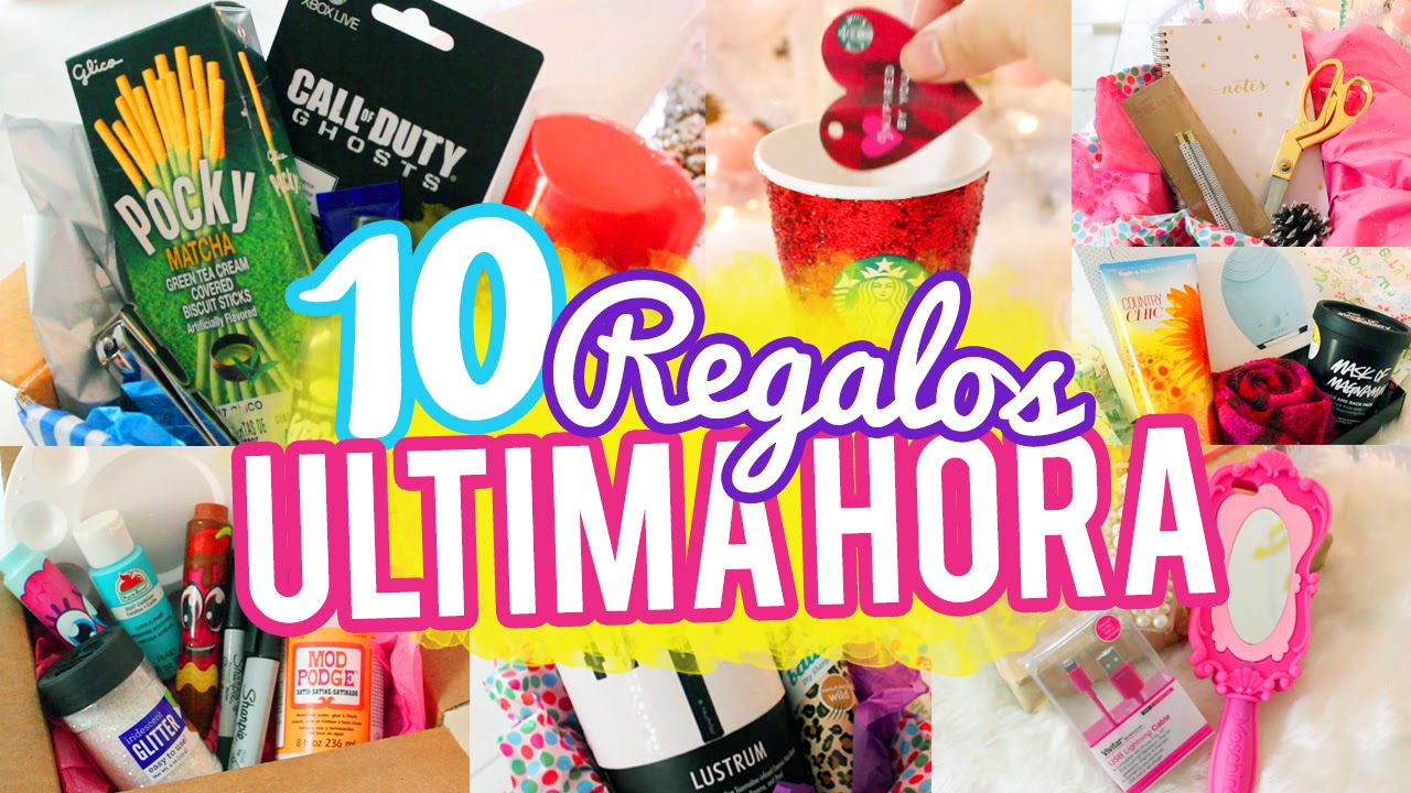 20 regalos de último minuto para dar durante estas fechas