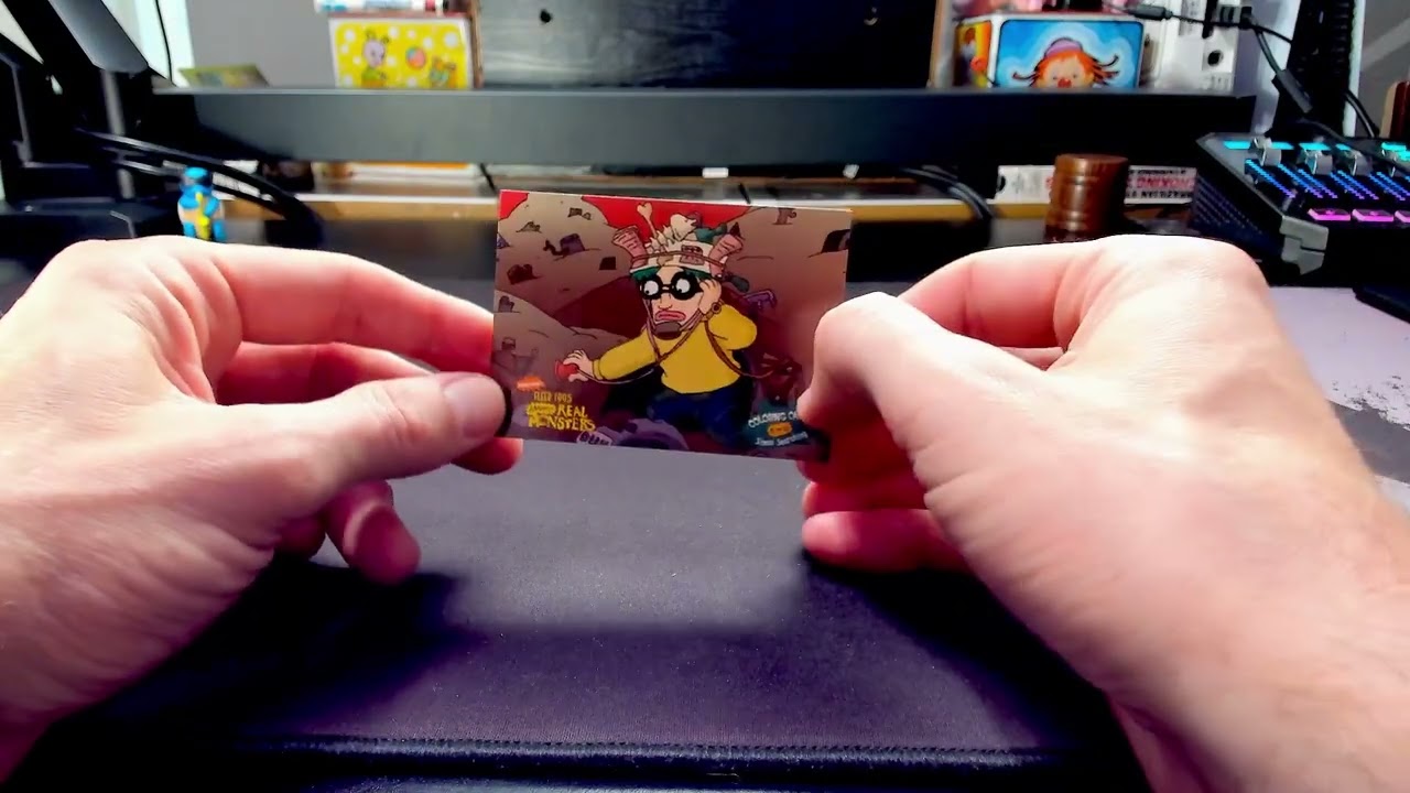 Aaahh!!! Real Monsters Trading Cards pack opening: Pack #2