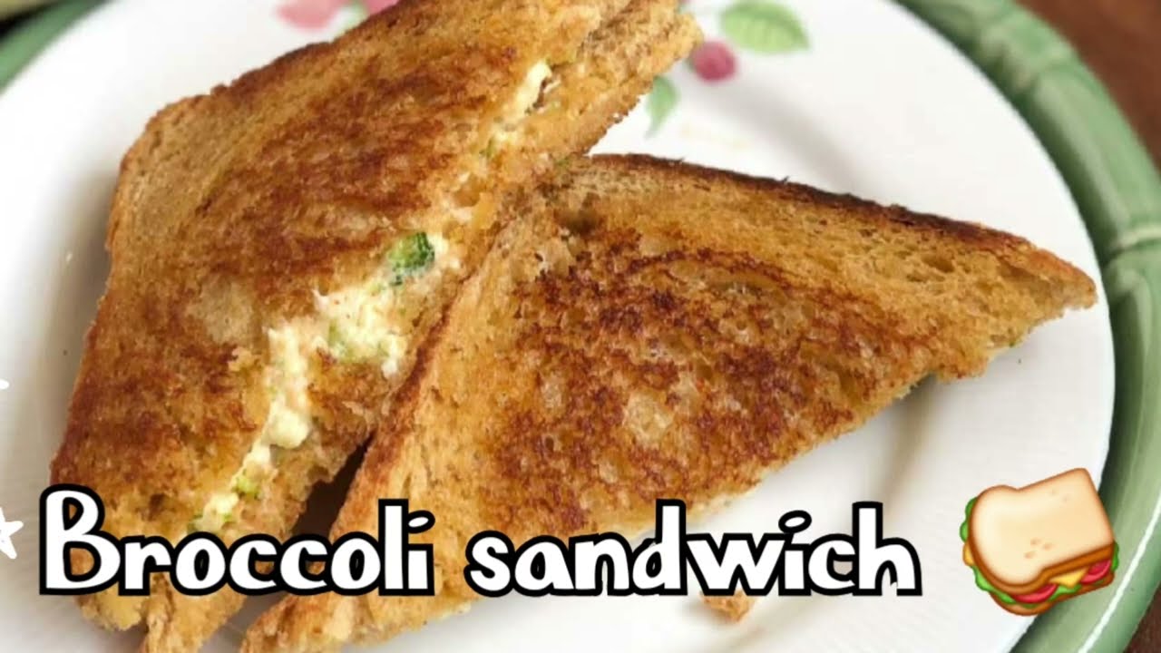 Healthy Broccoli Sandwich Recipe | Tasty Sandwich in 10 Minutes | Easy Breakfast idea @yavvanavlogs