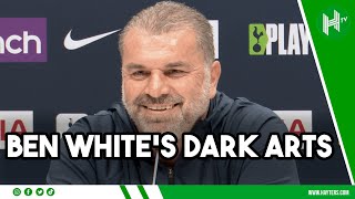 Ben White tried to UNDO Vicario’s glove! | Ange responds to Arsenal defender’s ‘dark arts’