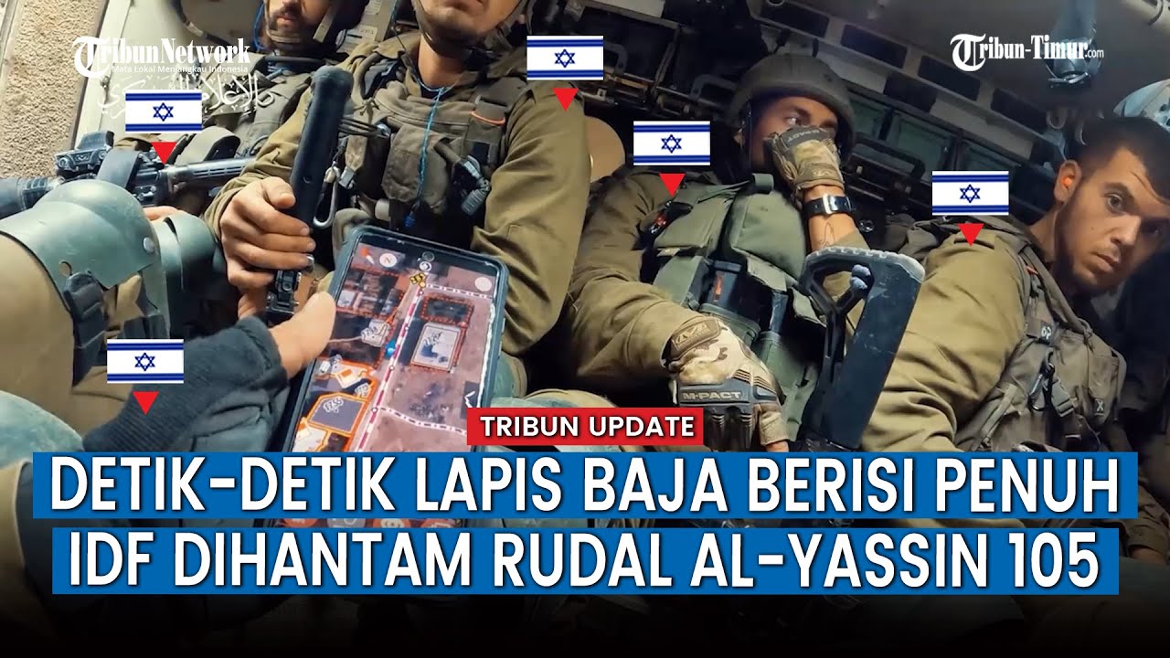 FULL Video Kompilasi Pejuang Al-Qassam dengan Berbagai Senjata Gempur Militer Israel di Gaza