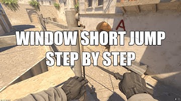 Mirage window jump CS2 and vent hop tutorial. Perfect movement guide.