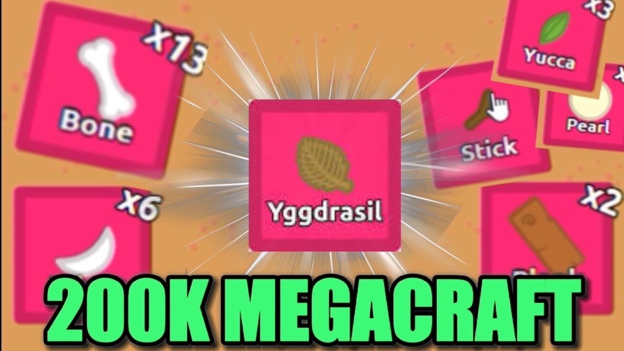 ULTRA YGG CRAFT!! Crafting 200k drops in florr.io - credit to mnesia.