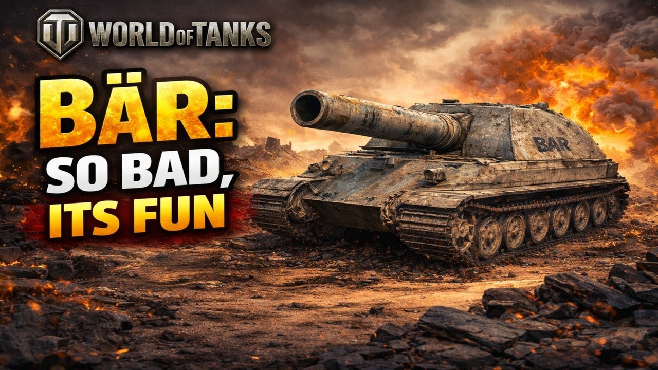 Bär: So Bad, Its Fun - World of Tanks Modern Armor Gameplay