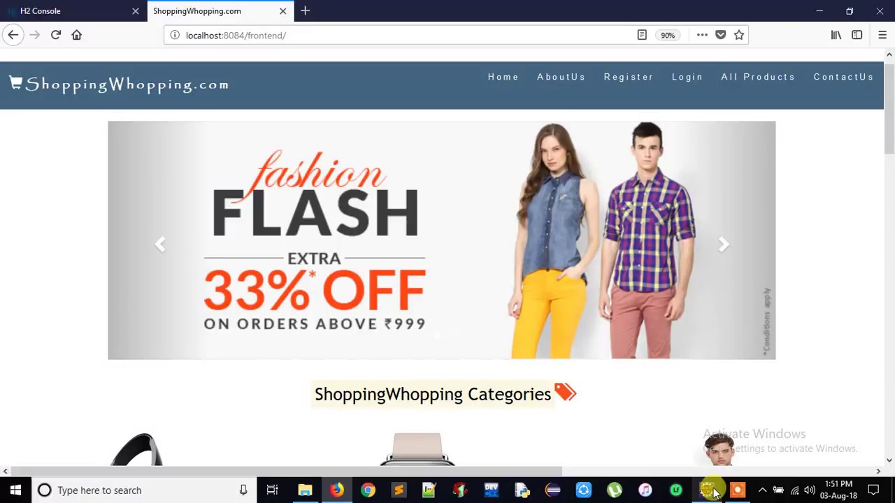 ECommerce Project  ECommerce Website  ECommerce portal for selling