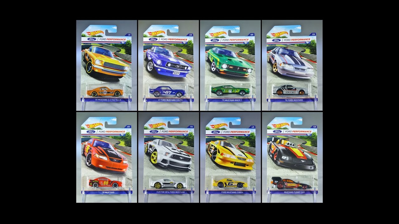 Hot Wheels 2016 Ford Performance Series - YouTube