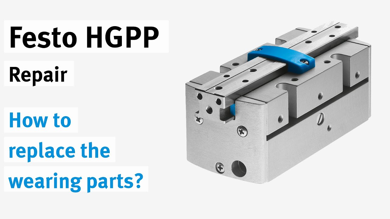 HGPP: Replacing wearing parts