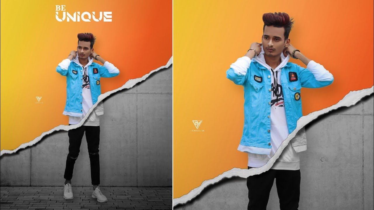 Dual Color Background Change in PicsArt | Be Unique New Concept Photo  Editing - YouTube