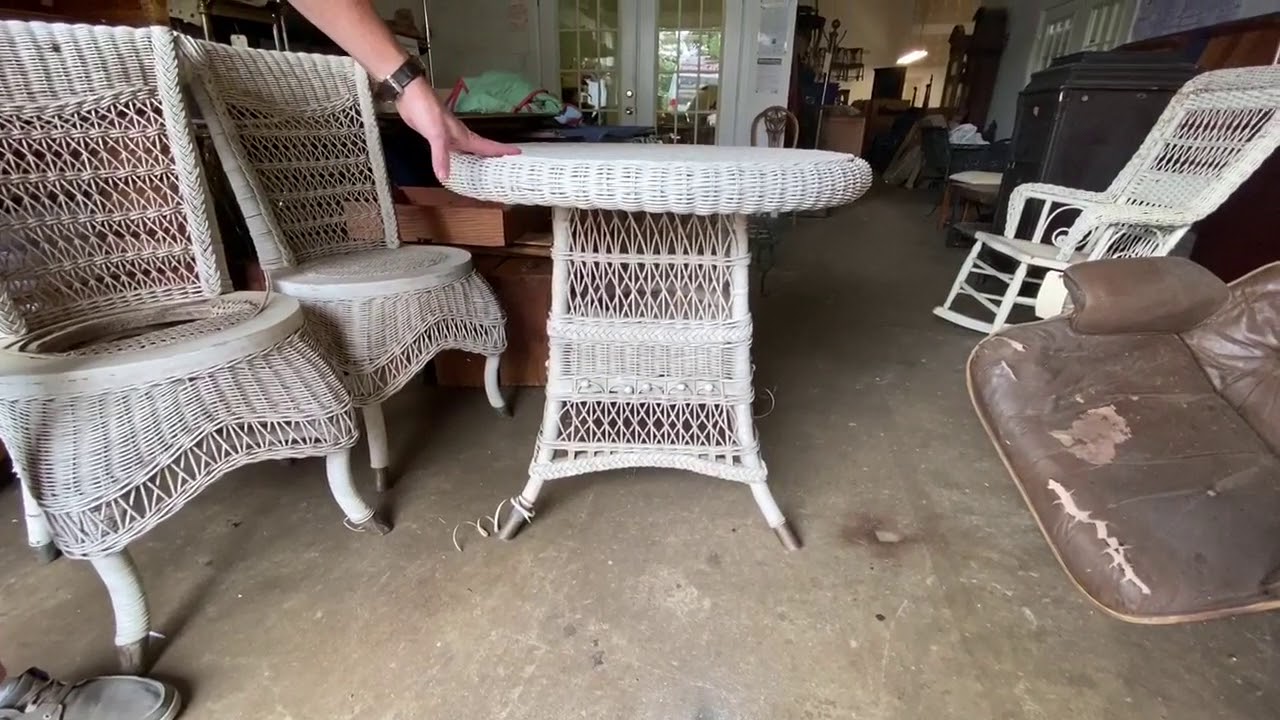 Wicker Furniture Restoration Wakefield Wicker YouTube