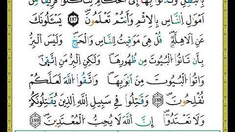 الصفحة رقم ( 29 ) من ختمة مصحف التجويد برواية ورش