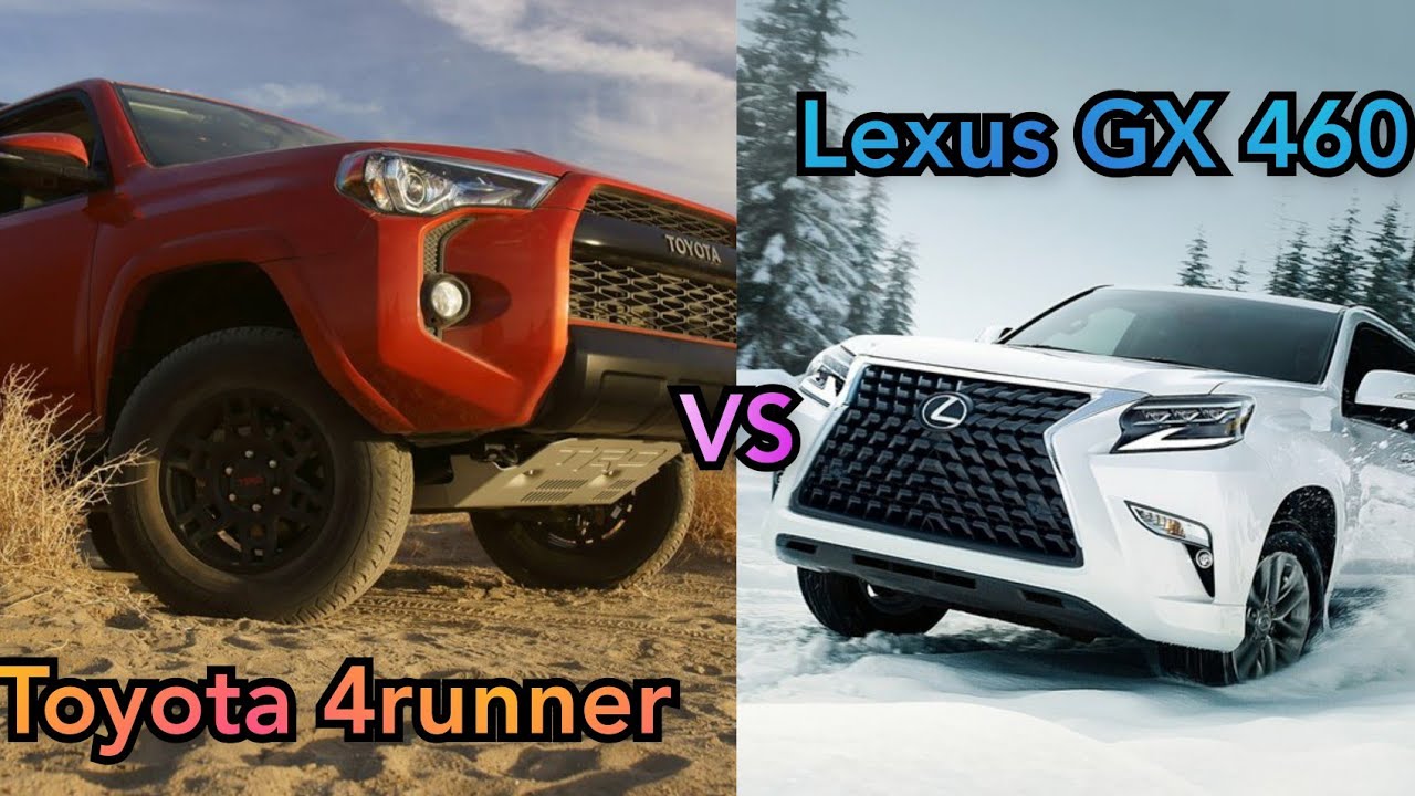 2022 Lexus GX 460 vs 2022 Toyota 4 Runner - YouTube