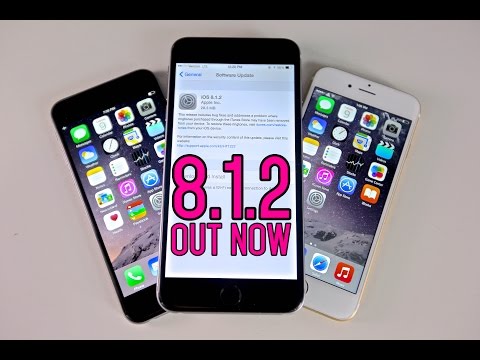 새로운 iOS 8.1.2 출시-알아야 할 모든 것