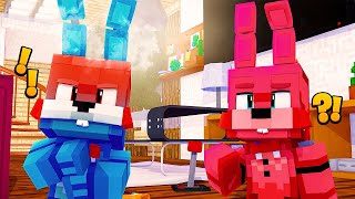 Bonbon is JEALOUS of Bonnet?! (FNAF High School) | Minecraft Five Nights at Freddy's Roleplay