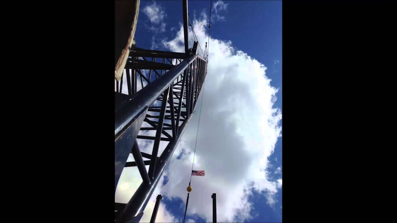 American Flag Crane Slideshow