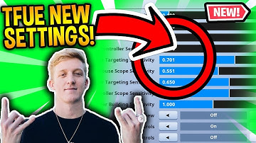 Tfue Settings FORTNITE 2019 *NEW* Keybinds Mouse & Keyboard (Fortnite Settings) UPDATED Season 7