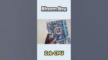 ZEBRONICS | INTEL CORE - I3 | 3rd GEN #bheemboy #computer #desktop #pc  #intel #assembly #zebronics