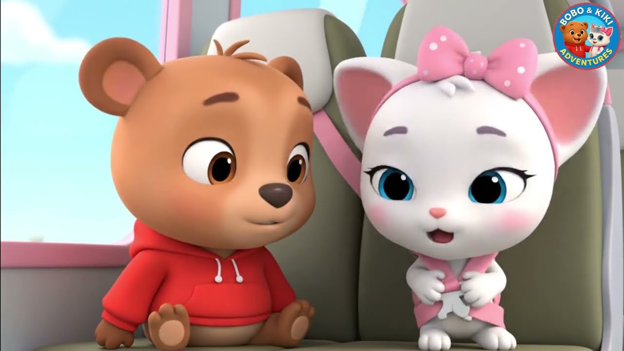 Danish | Flyeventyr | Airplane Adventure | Børnesang