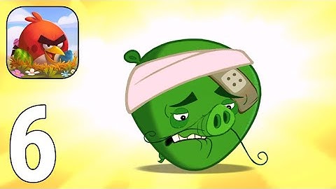 Angry Birds 2 Gameplay Walkthrough Part 6 - Chef Pig Boss Battles 2021[iOS/Android Games]