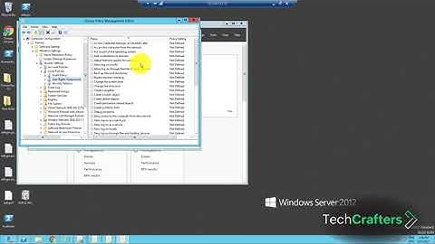 Active Directory user assignment rights