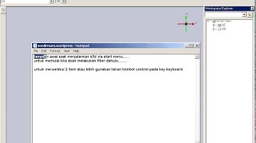 Filter define workspace