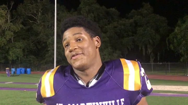 St. Martinville RB Steven Blanco provides explosiv...