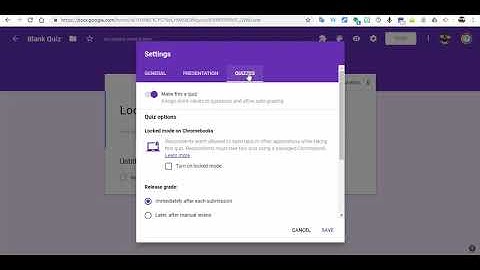 Locked Mode in Google Forms available on District managed Chromebooks