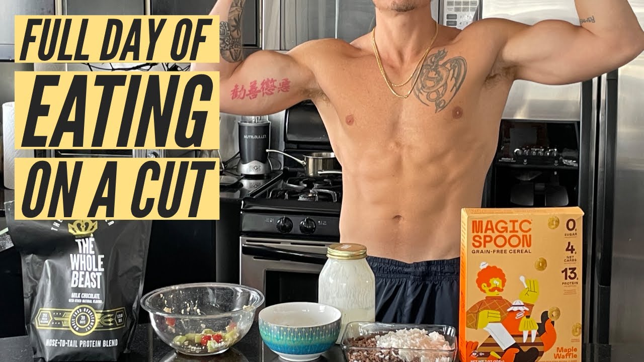 How I Eat To Burn Fat And Maintain Muscle Mass | Do Macros Really Matter? | Full Cutting Diet Shown