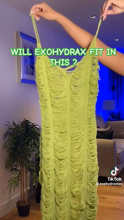 Will Exohydrax FIT in this dress? #Exohydrax #Woesenpai