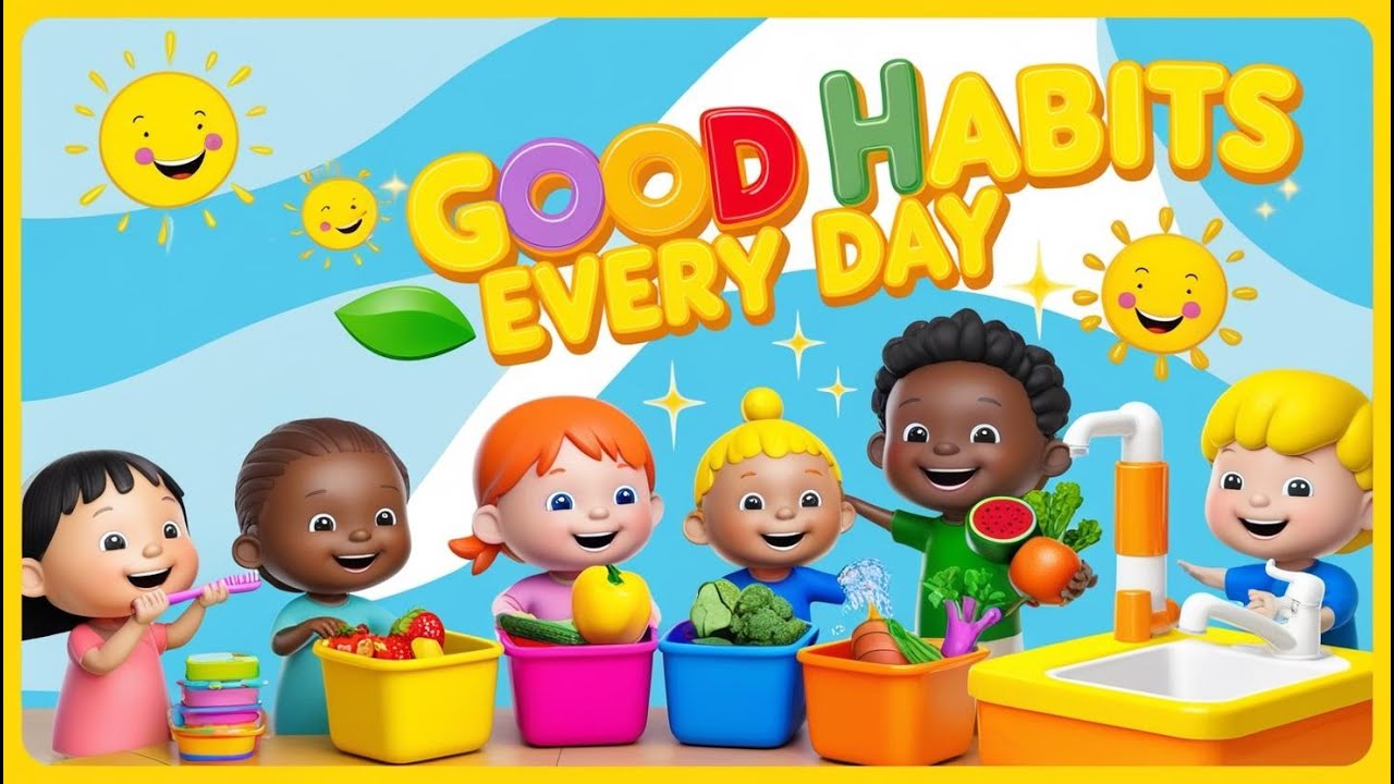 Good Habits Everyday Song | Learn Healthy Habits for Kids - YouTube