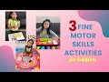 Sophie learns through play  3 simple and fun fine motor skills activities for toddlers