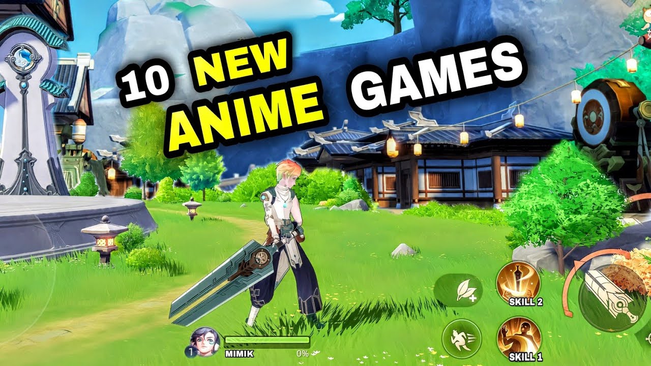 Top 10 Best NEW ANIME GAMES for Android iOS