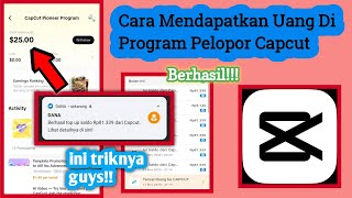 Cara Mendapatkan Uang Di Program Pelopor Capcut | Capcut Pioneer Program screenshot 2