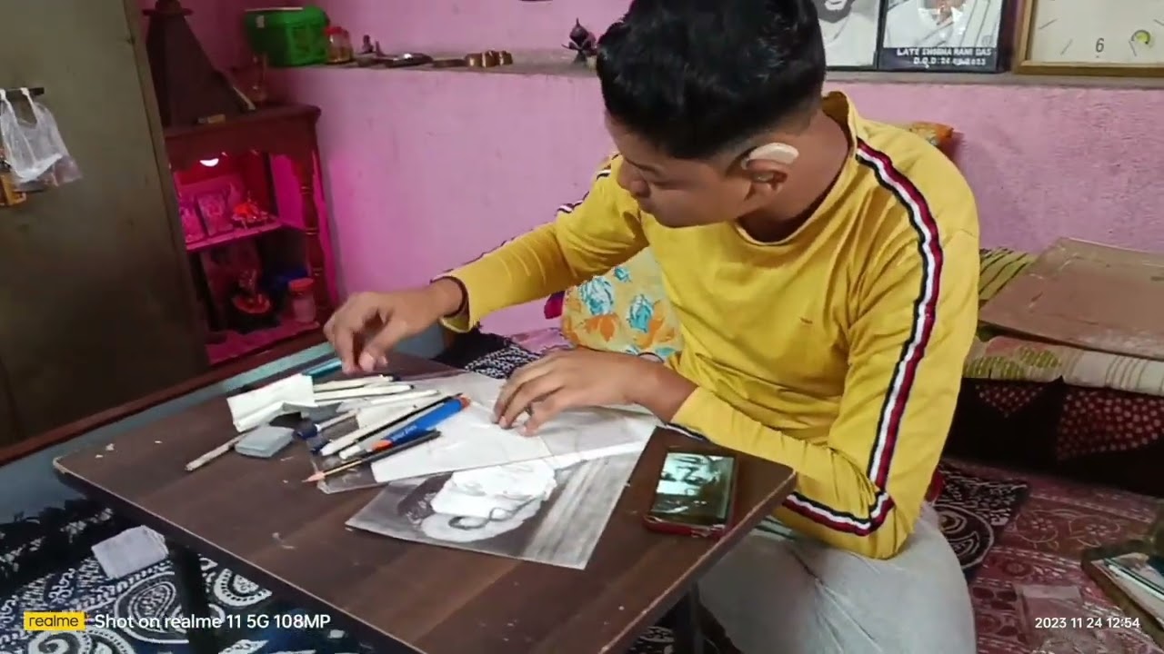 My 5th video | Name - dilip Kumar | Drawing Pencil | How to drawing Dilip Kumar | ❤️❤️😊😊