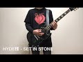 HYDE様 - SET IN STONE(Guitar Cover)