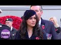 Duke and Duchess of Sussex visit Westminster Abbey's Field of Remembrance