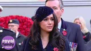 Duke and Duchess of Sussex visit Westminster Abbey's Field of Remembrance
