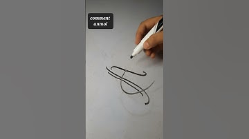 how to write ✍️ name ✍️anmol 💫 cursive writing #youtubeshorts #youtube #ytshorts