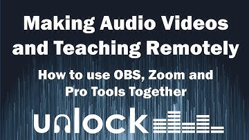 Using OBS and Zoom with Pro Tools and other audio applications using ASIO Drivers | Unlock Audio