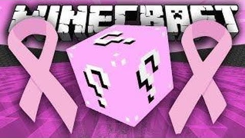 Minecraft: {PINK HEART LUCKY BLOCK!} Pink Heart Lucky Block Mod Showcase!