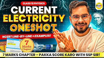 CBSE 2026 PHYSICS | Complete Current Electricity | Class 12 Physics | Sachin sir