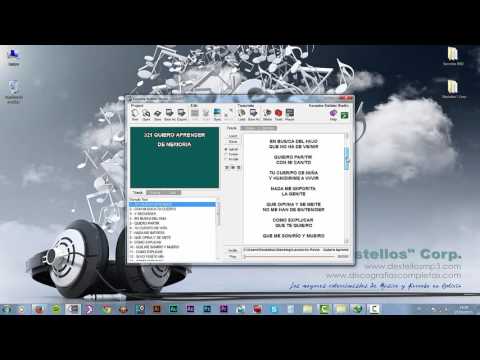 Video: Cómo Crear Un Archivo De Karaoke