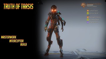 Truth of Tarsis: Anthem Interceptor Build