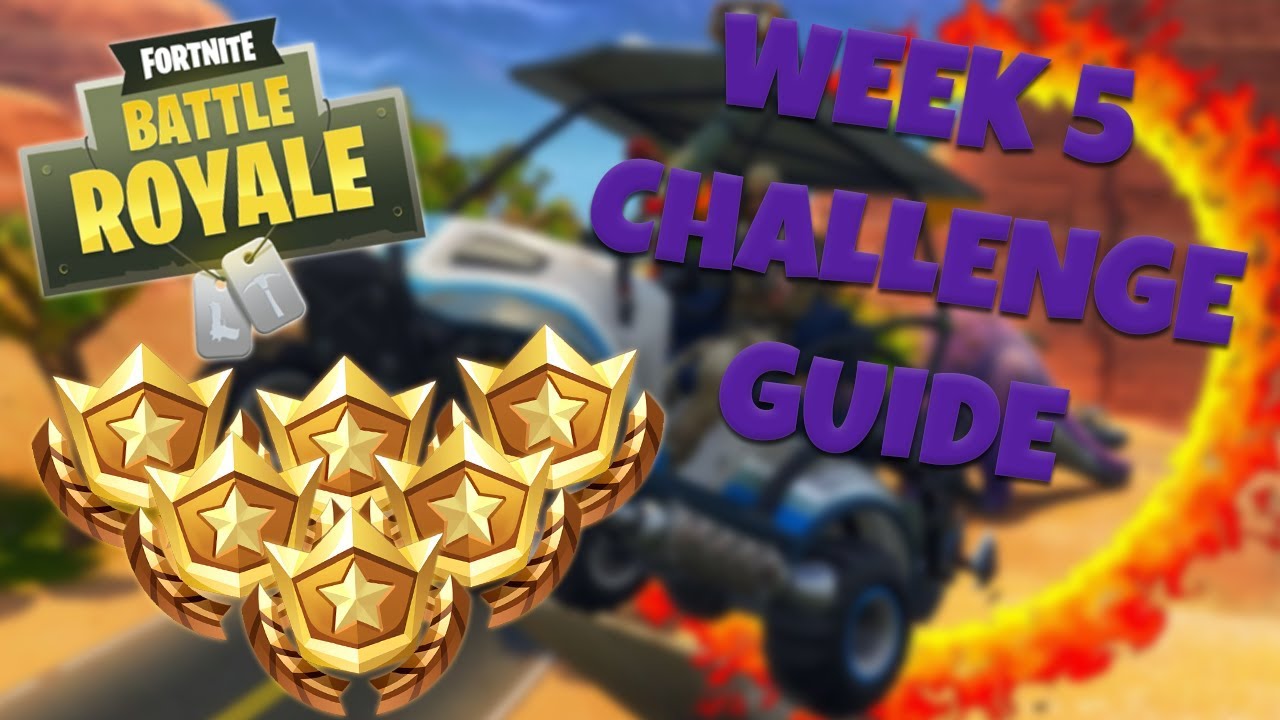 HOW TO COMPLETE ALL WEEK 5 CHALLENGES - SEASON 6 ...