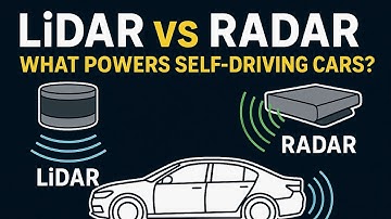 LiDAR vs RADAR Explained: The Battle Behind Self-Driving Cars