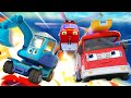 Super Firefighter Rescue Team | Fire Truck, Excavator | Monster Truck | Kids Song | BabyBus