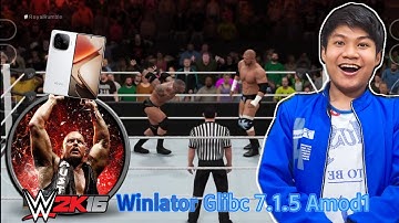 How To Play WWE2K16 On Android with 60fps complete tutorial setup| Winlator| Iqoo z9 Turbo