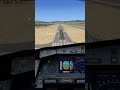 A380 Cockpit Landing in FSX #shorts
